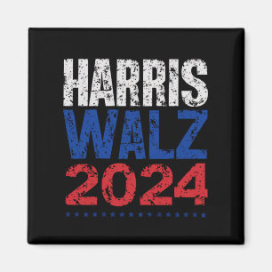 Harris Waltz 2024 Election Kamala Harris Tim Waltz Magnet
