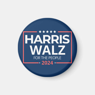 Harris Waltz 2024 Election Kamala Harris Tim Waltz Magnet