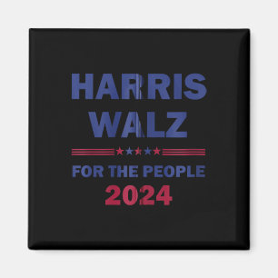 Harris Waltz 2024 For The People Kamala Harris Tim Magnet