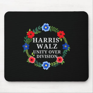 Harris Waltz 2024 Unity Over Division Vote Harris Mouse Mat