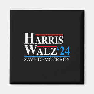 Harris Waltz 2024 Vice President Kamala Harris Tim Magnet