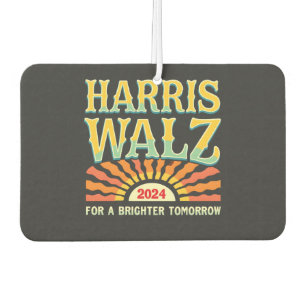 Harris Waltz for A Brighter Tomorrow Kamala Harris Car Air Freshener