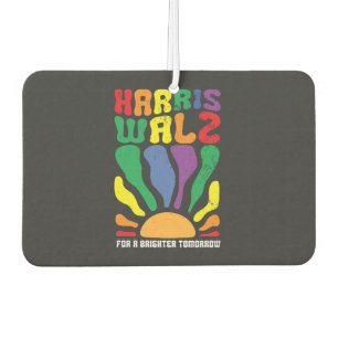 Harris Waltz for a Brighter Tomorrow Kamala LGBT Car Air Freshener