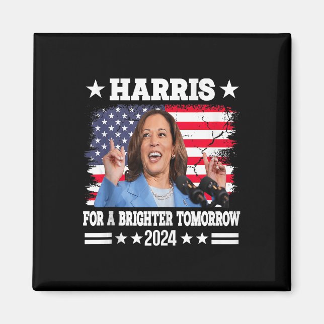 Harris Waltz For A Brighter Tomorrow  Magnet (Front)