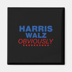 Harris Waltz Obviously 2024 Balz To The Walz  Magnet