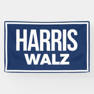 Harris Walz 2024 Banner
