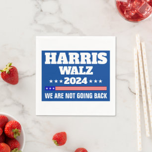 Harris Walz 2024 Campaign Napkin