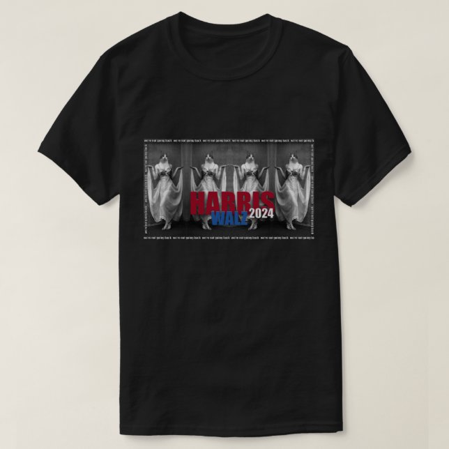 Harris-Walz 2024 cat ladies T-Shirt (Design Front)