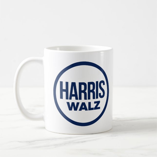 HARRIS WALZ 2024 COFFEE MUG (Left)