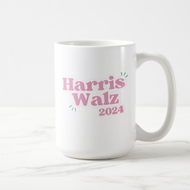 Harris Walz 2024 Coffee Mug (Right)