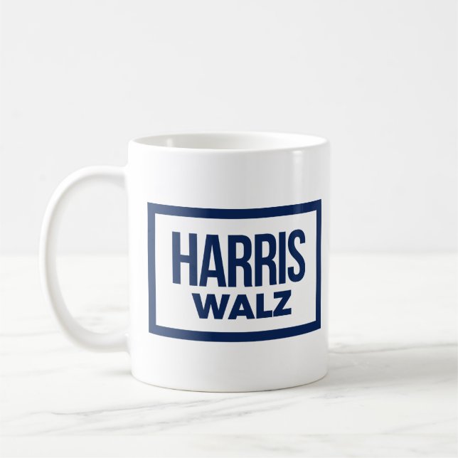HARRIS WALZ 2024 COFFEE MUG (Left)