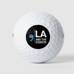 Harris Walz 2024 Comma La and The Coach 2024 Golf Balls