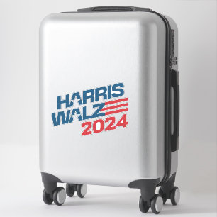 Harris Walz 2024 Custom-Cut Vinyl Sticker