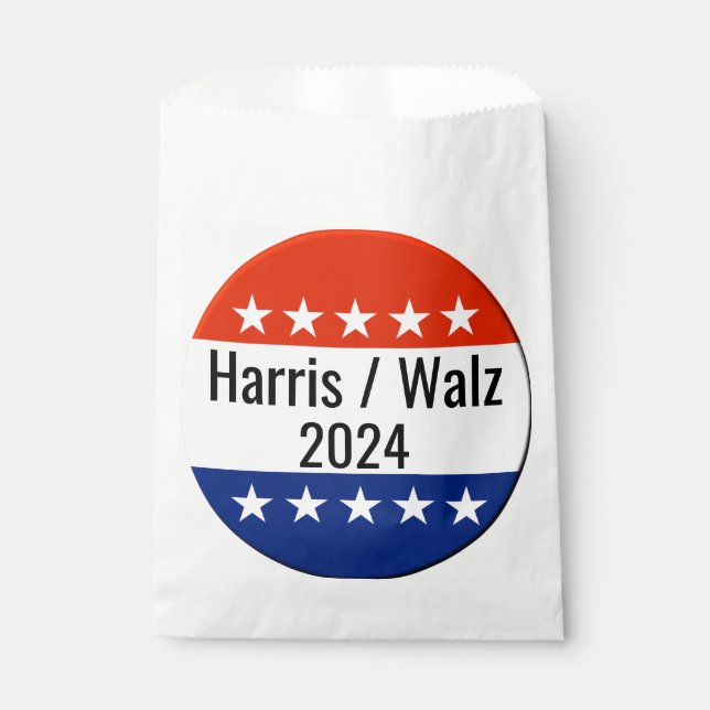 Harris Walz 2024 Election Favour Bags (Front)