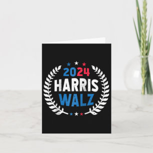 Harris Walz 2024 Election Kamala Harris Tim Waltz Card