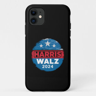 Harris Walz 2024 Election Kamala Harris Tim Waltz iPhone 11 Case