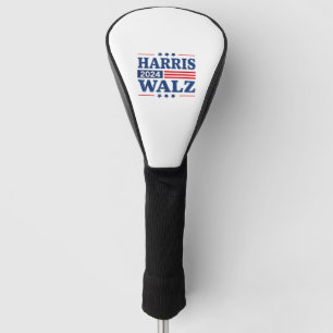 Harris Walz 2024 Election Kamala Harris Tim Walz 2 Golf Head Cover