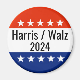 Harris Walz 2024 Election Magnet