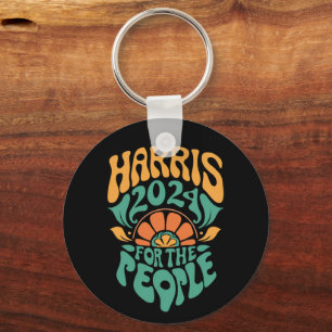 Harris Walz 2024 Election President Kamala Harris  Key Ring