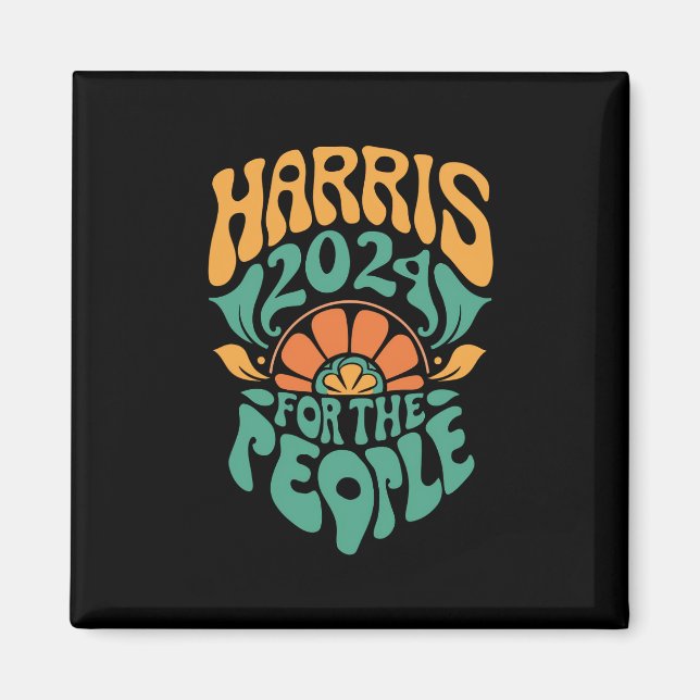 Harris Walz 2024 Election President Kamala Harris  Magnet (Front)