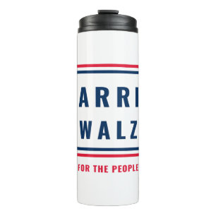 HARRIS WALZ - 2024 ELECTION  THERMAL TUMBLER