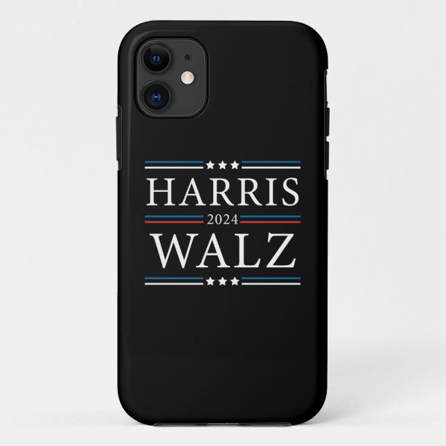 Harris Walz 2024 elections Case-Mate iPhone Case (Back)