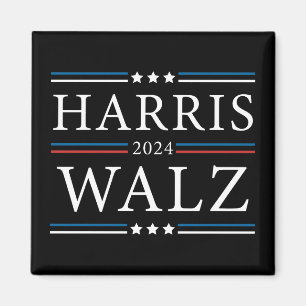 Harris Walz 2024 elections Magnet