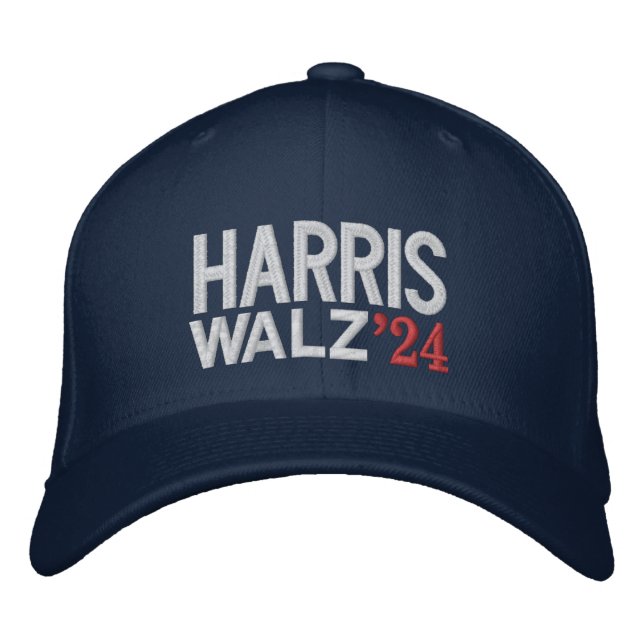HARRIS WALZ 2024 EMBROIDERED HAT (Front)