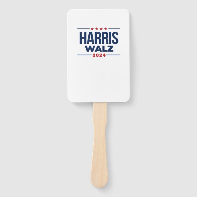 HARRIS WALZ 2024 Essential  Hand Fan (Front)