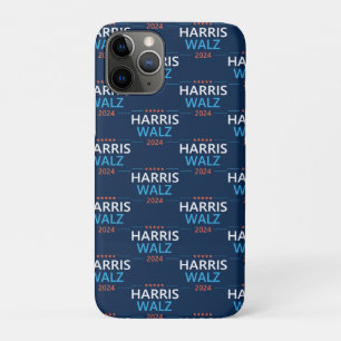 Harris Walz 2024 for President iPhone 11 Pro Case