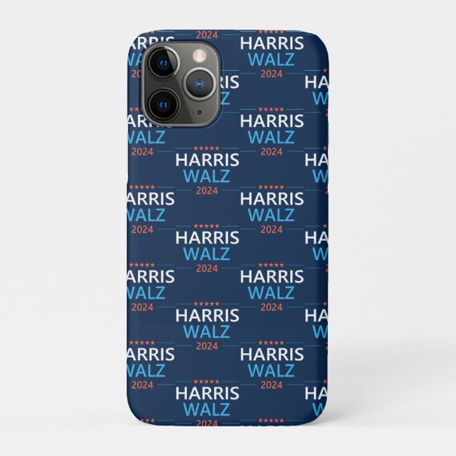 Harris Walz 2024 for President Case-Mate iPhone Case (Back)
