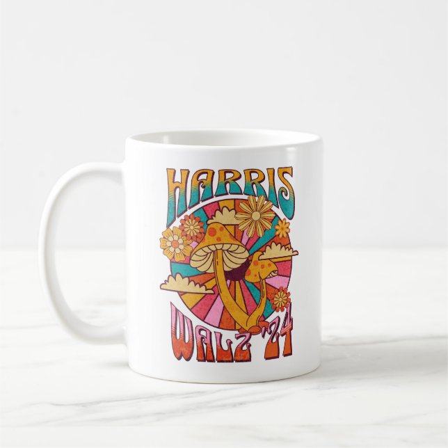 Harris Walz 2024 for President Coffee Mug (Left)