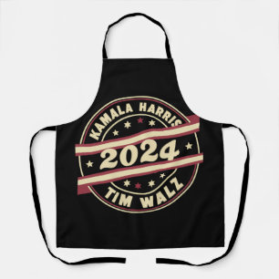 Harris Walz 2024 for President Patriotic Kamala  Apron