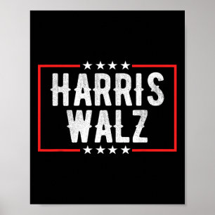 Harris Walz 2024 Harris Waltz 2024  Poster