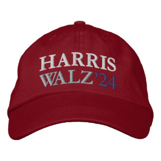 Harris Walz 2024 Kamala Harris and Tim Walz 2024  Embroidered Hat