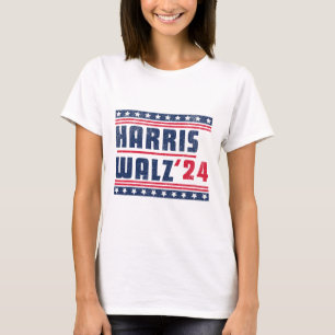 Harris Walz 2024 Kamala Harris And Tim Walz 2024  T-Shirt