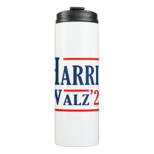 Harris Walz 2024 Kamala Harris President Tim Walz  Thermal Tumbler