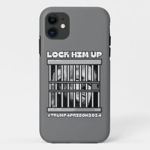 HARRIS-WALZ 2024 LOCK HIM UP iPhone 11 CASE