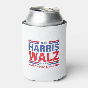 Harris Walz 2024 Make America Kind Again  Can Cooler