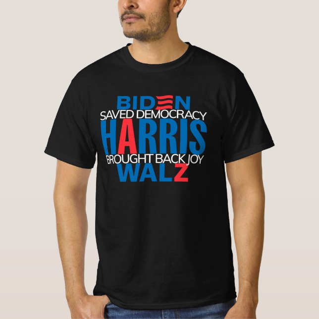 Harris/Walz 2024 men’s tshirt (Front)