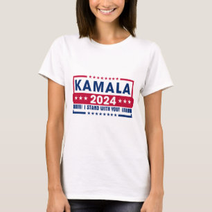 Harris Walz 2024 Patriotic Election T-Shirt