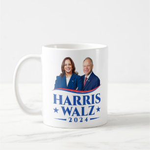 Harris Walz 2024 photo Coffee Mug