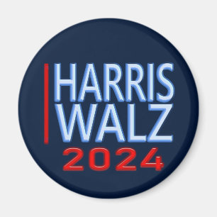 Harris Walz 2024 Presidential Election Magnet