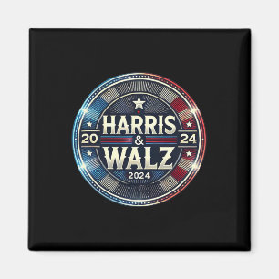 Harris Walz 2024 Presidential Election President T Magnet