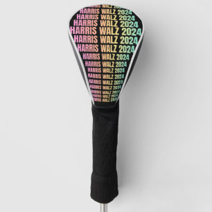 Harris Walz 2024 Rainbow Golf Head Cover