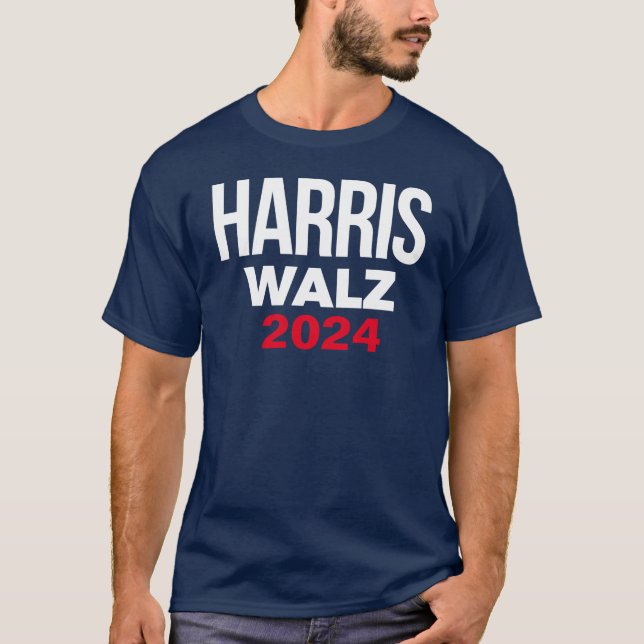 Harris Walz 2024 T-Shirt (Front)
