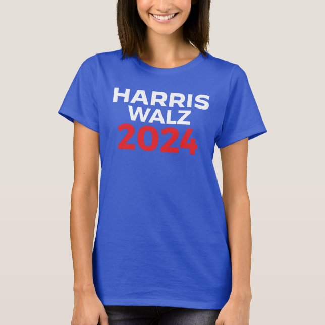 Harris Walz 2024 T-Shirt (Front)