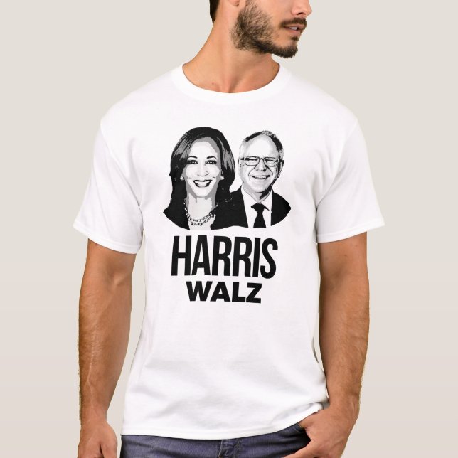 Harris Walz 2024 T-Shirt (Front)