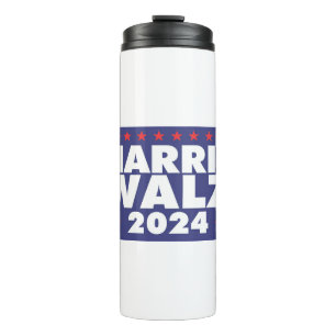 HARRIS WALZ 2024 THERMAL TUMBLER