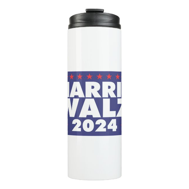 HARRIS WALZ 2024  THERMAL TUMBLER (Front)